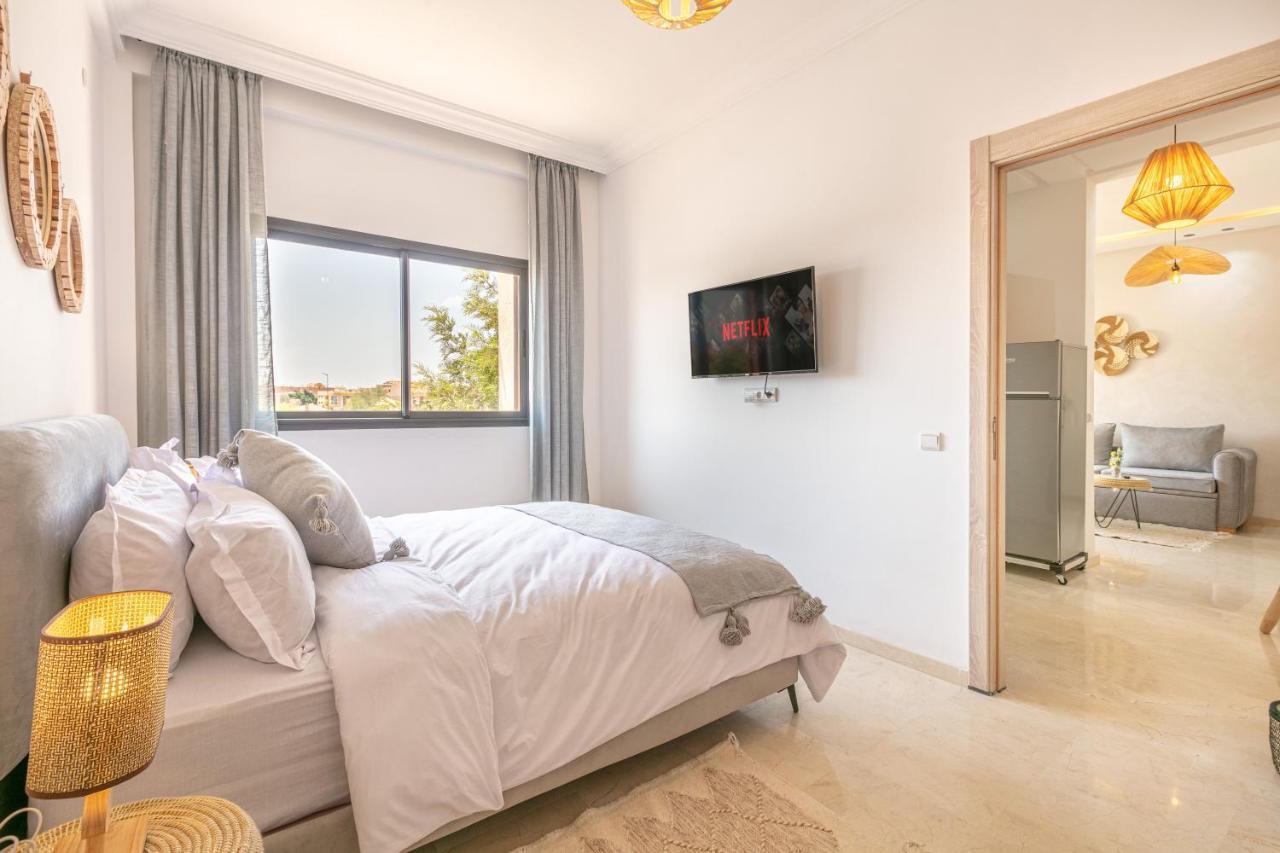 Bohemian Charm - Well Equipped - Pool - Relaxation Apartment มาร์ราเกช ภายนอก รูปภาพ
